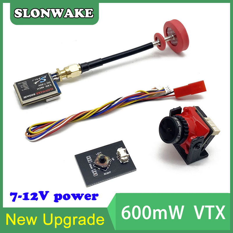 Drone Rc Receiver And Transmitter - Trasmettitore FPV VTX-CAM regolabile 5.8G 48CH