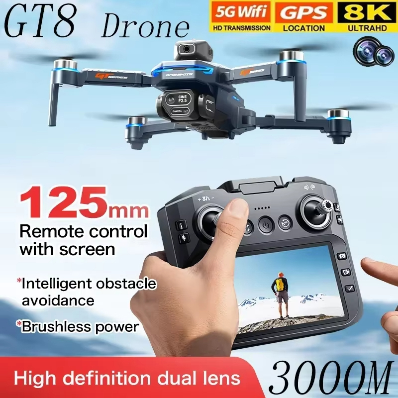 Drone Gt8 Rc - Drone GT8 con Schermo da 4,3