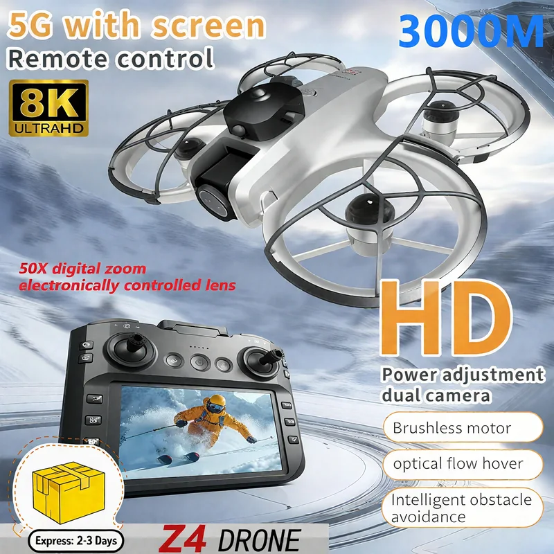 Drone E88Pro Rc 4K - Nuovo Drone MINI Z4 4K Professionale
