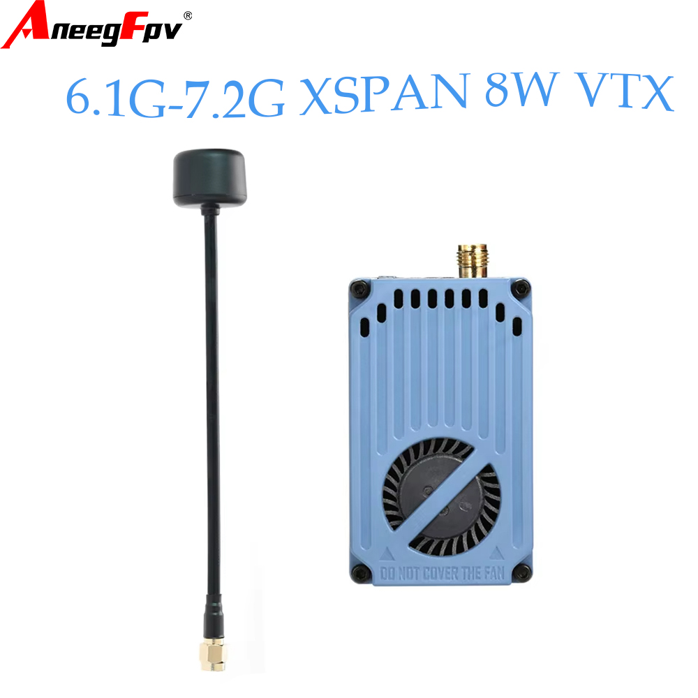 Drone Rc Receiver And Transmitter - RUSHFPV 6.1‑7.2G 8W X61728 Modulo Trasmettitore