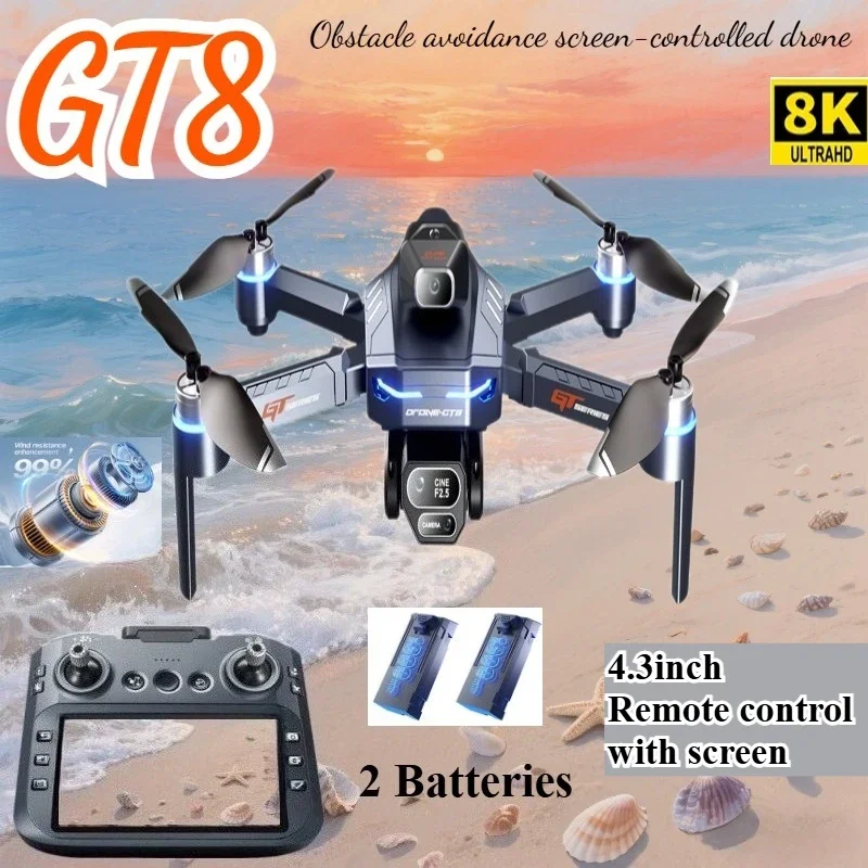 Drone Gt8 Rc - Drone 4K HD GT8 Fotocamera Evitamento