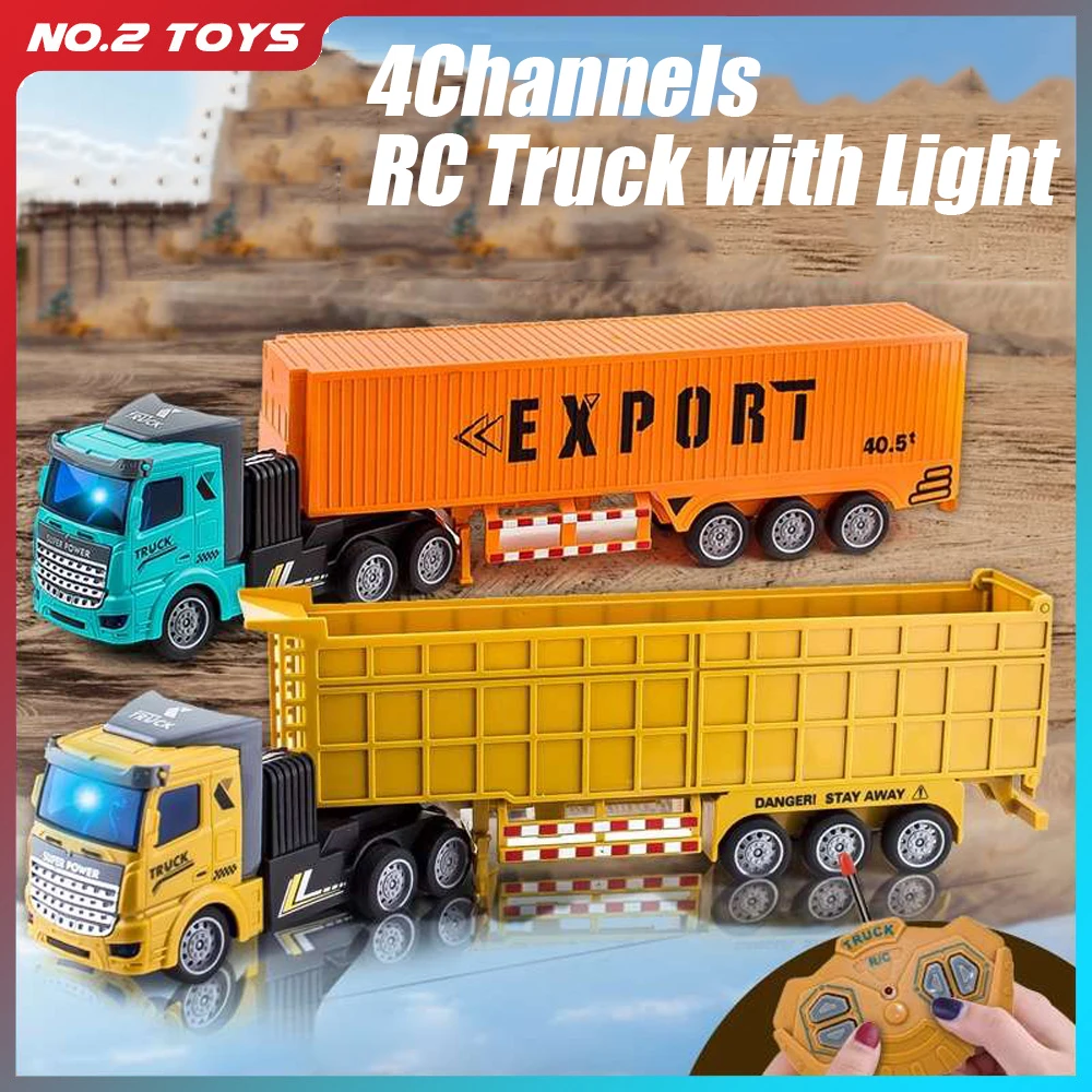 Drone Or Rc Car - 1/48 RC Camion Container Giocattolo Per
