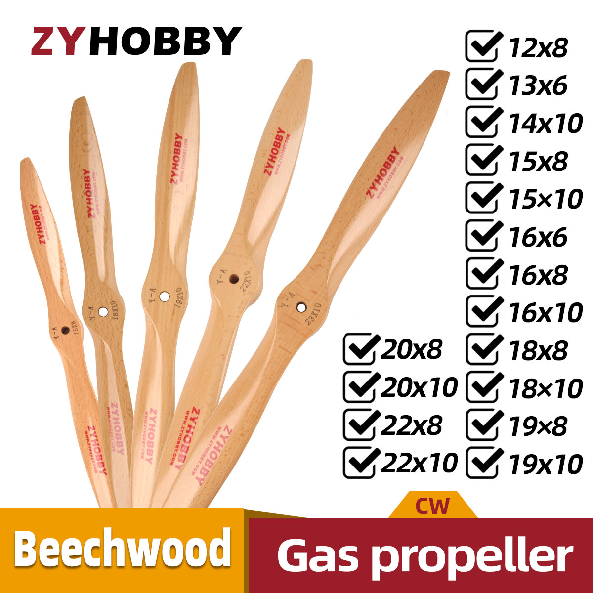 Propeller Balancer Tool - 1 Pezzo Elica in Legno per