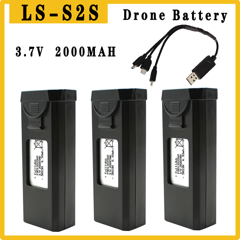 Drone Sjrc - Batteria originale per droni S2S 3.7V