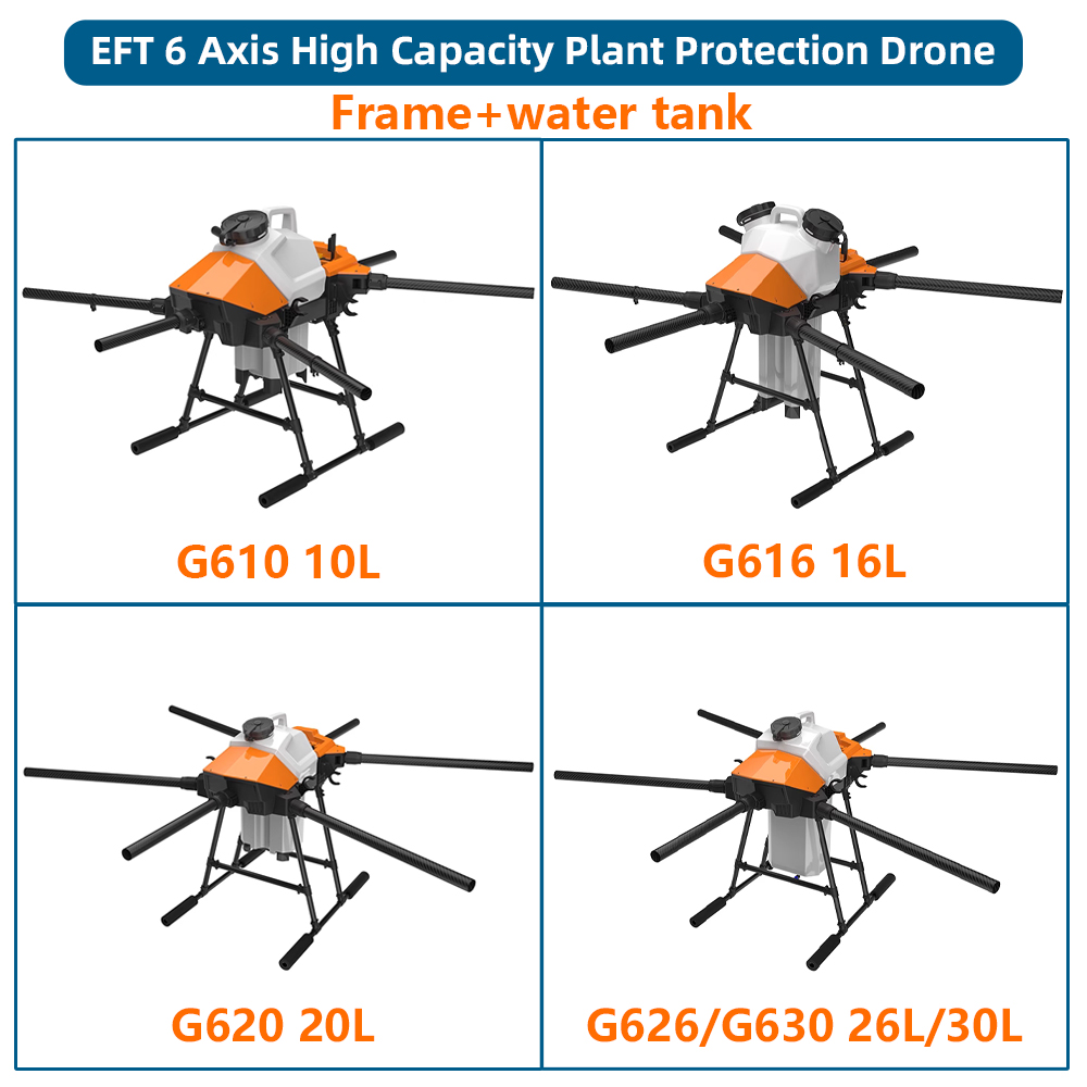 Heavy Lift Drone Frame - Telaio per irrorazione agricola EFT G610