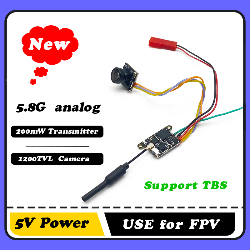 Drone Rc Receiver And Transmitter - SLONWAKE 5.8G 1200TVL FPV Fotocamera VTX