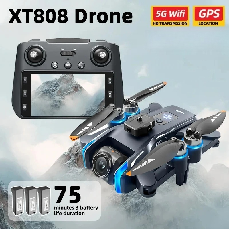 Drone E88Pro Rc 4K - Drone Originale XT808 Pro MAX 4K
