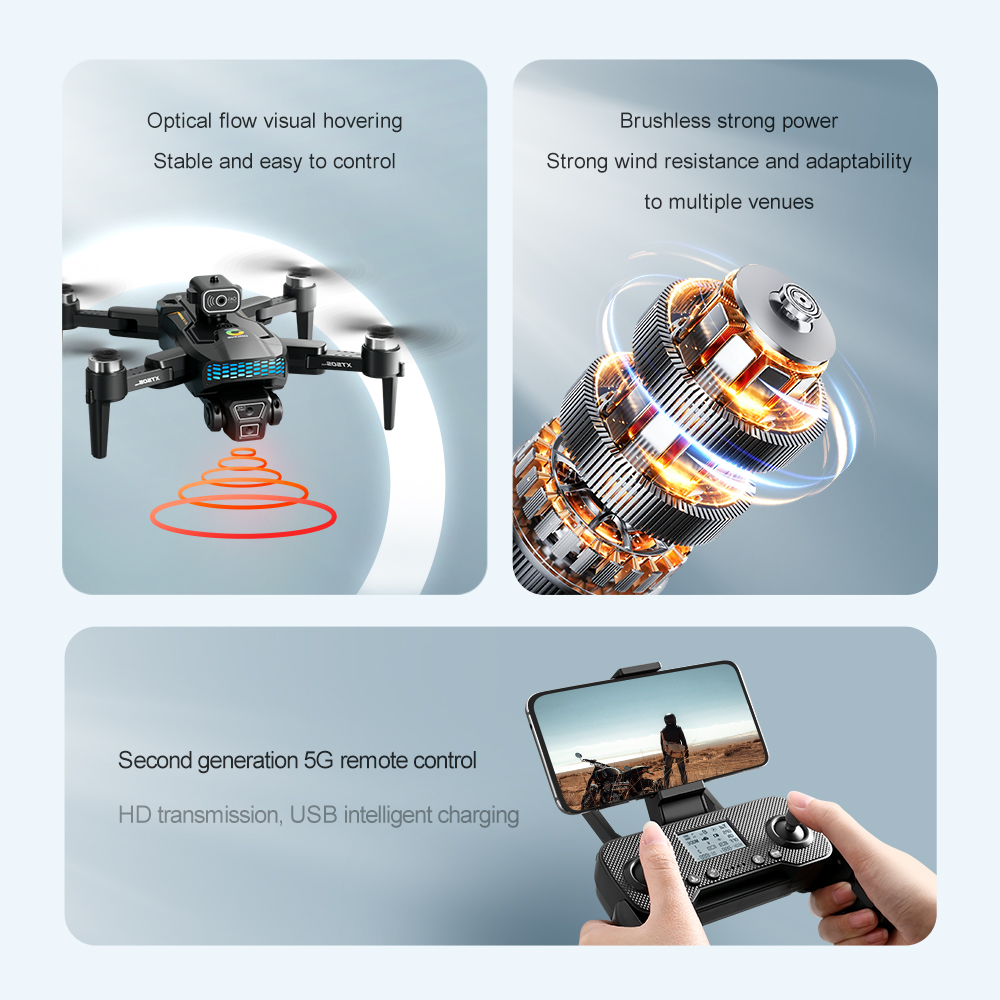 Xt505 Rc Drone - Lenovo XT505 HD Doppia Fotocamera 8K