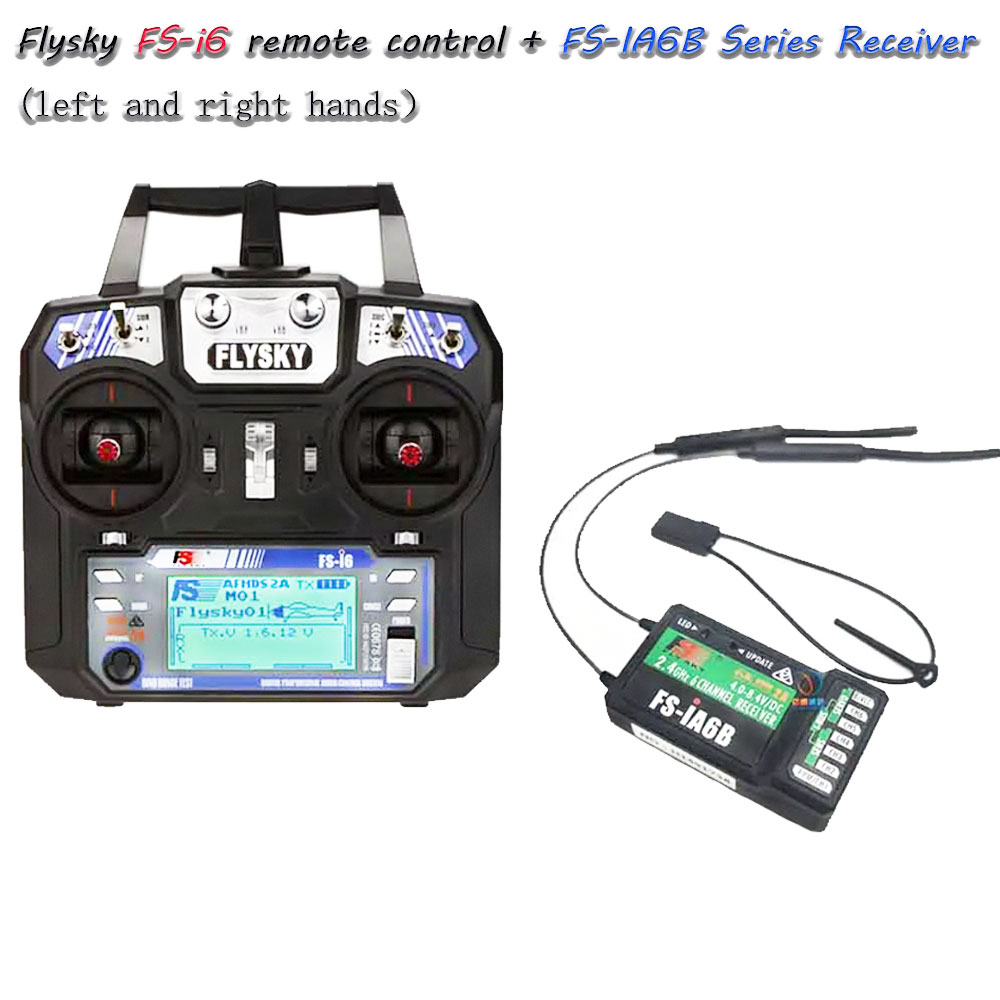 Drone Rc Receiver And Transmitter - Sistema Radio FS-i6 6CH 2.4GHz AFHDS