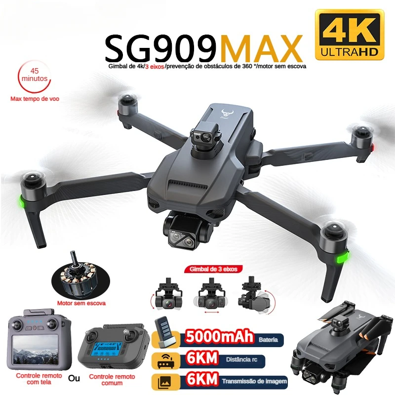 Drone Zll Rc - ZLL SG909 SG909MAX Drone professionale con