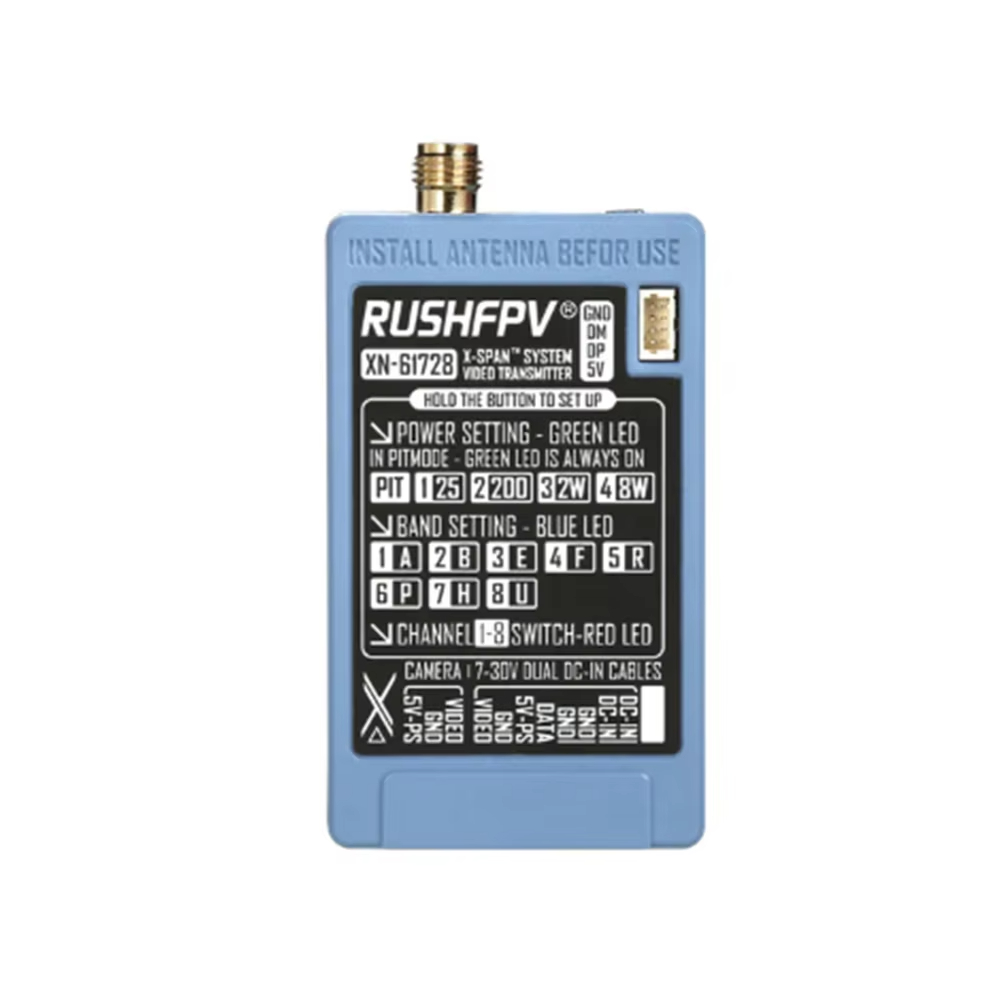 RUSHFPV 6.1‑7.2G 8W X61728 Mod - Drone Rc Receiver And Transmitter recensione e prezzo