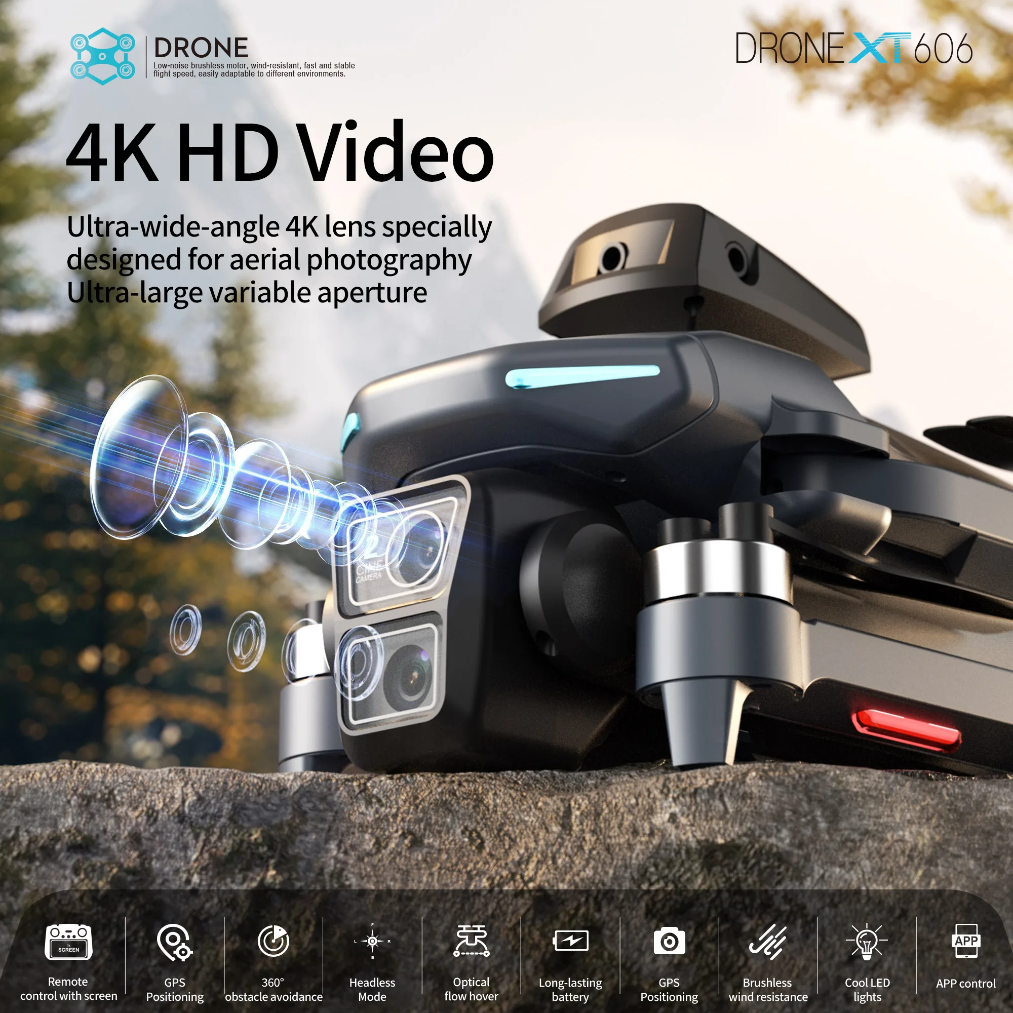 Drone Originale XT606 Professi - Drone E88Pro Rc 4K recensione e prezzo