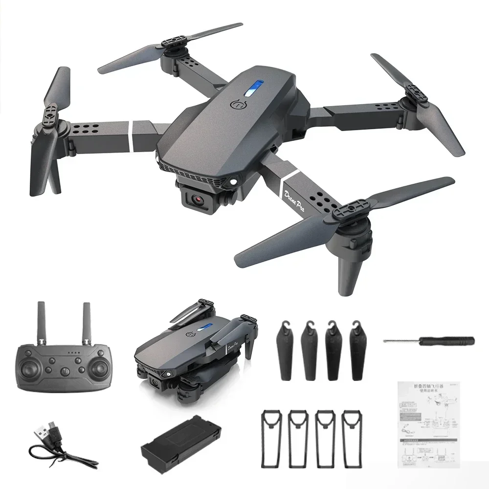 Drone Mini E88 con Telecamera  - Drone Pro Rc Ufo recensione e prezzo