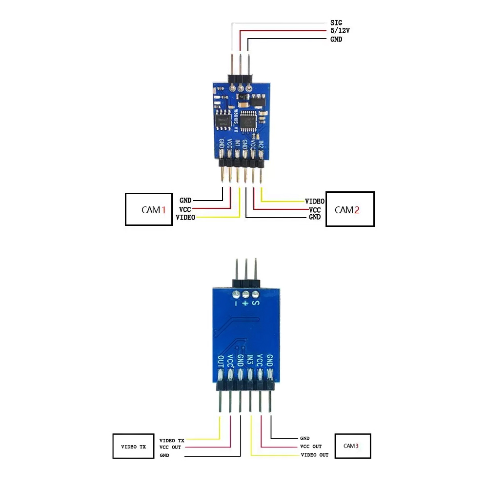 Modulo Switcher Video a 3 Cana - Receiver Rc Drone recensione e prezzo