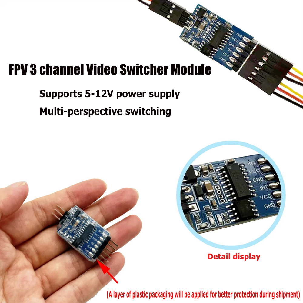 Modulo Switcher Video a 3 Cana - Receiver Rc Drone recensione e prezzo