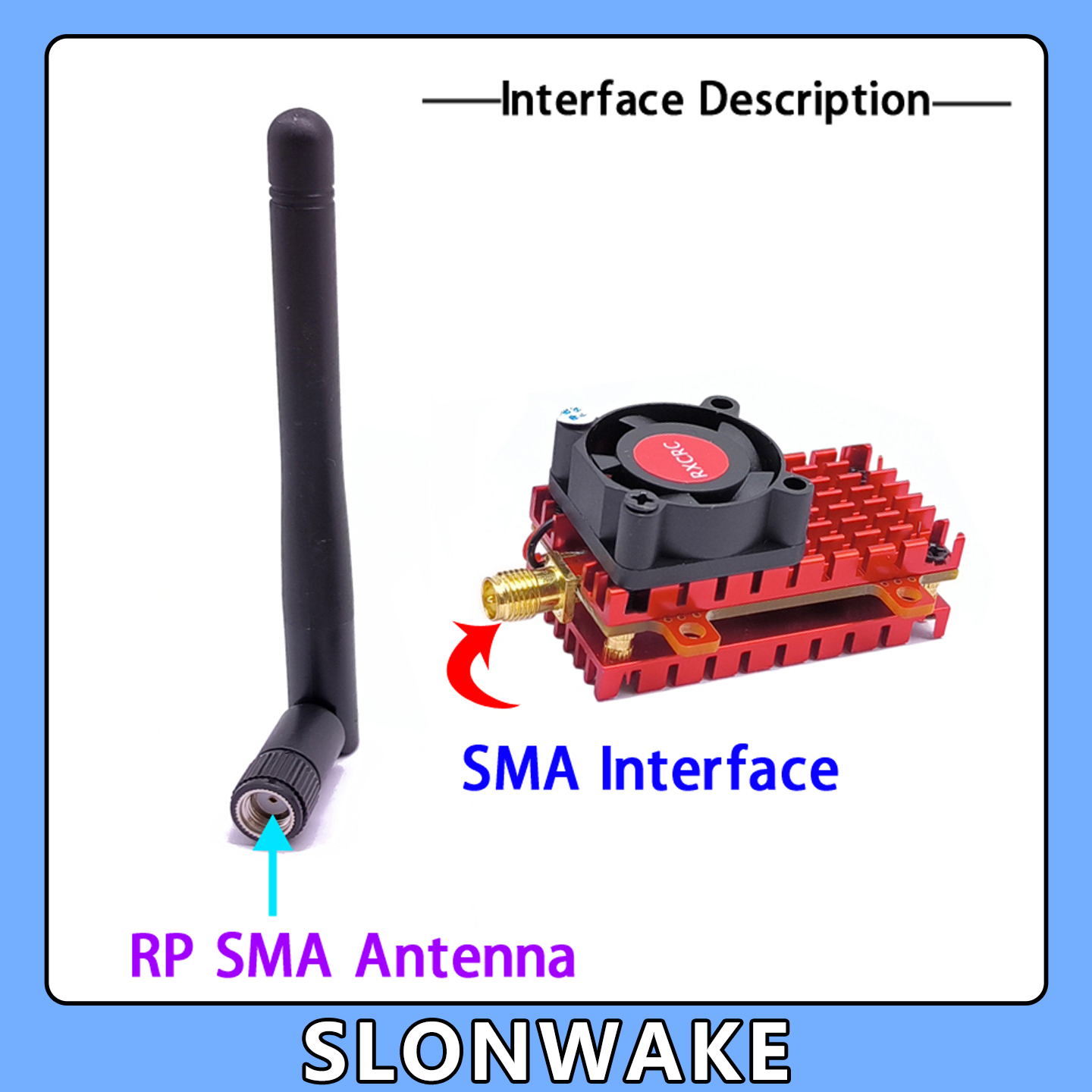 SLONWAKE 5.8G 2W VTX FPV 1800T - Drone Rc Receiver And Transmitter recensione e prezzo