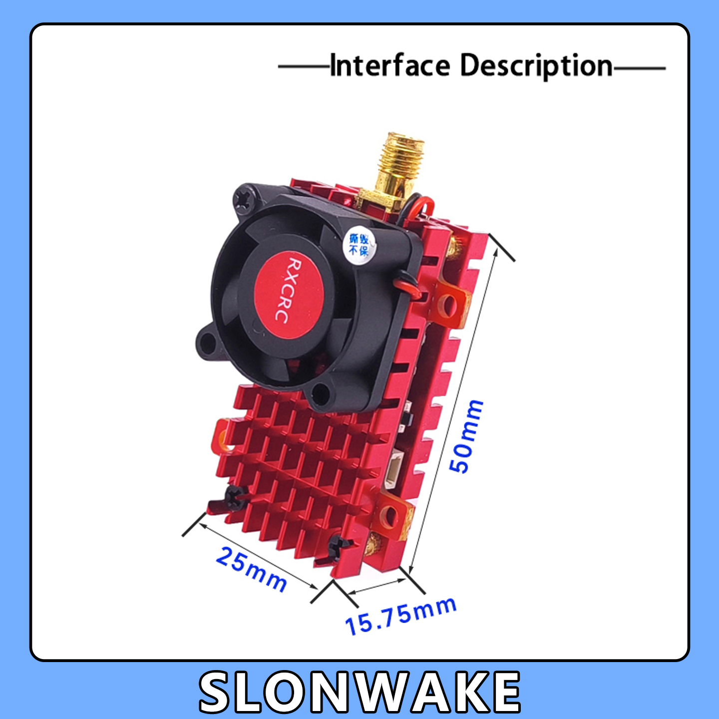 SLONWAKE 5.8G 2W VTX FPV 1800T - Drone Rc Receiver And Transmitter recensione e prezzo