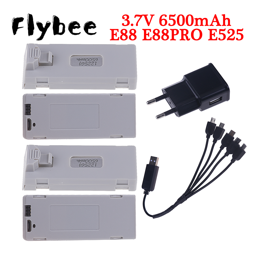 Batteria originale E88 3.7V 65 - Drone Rcs recensione e prezzo