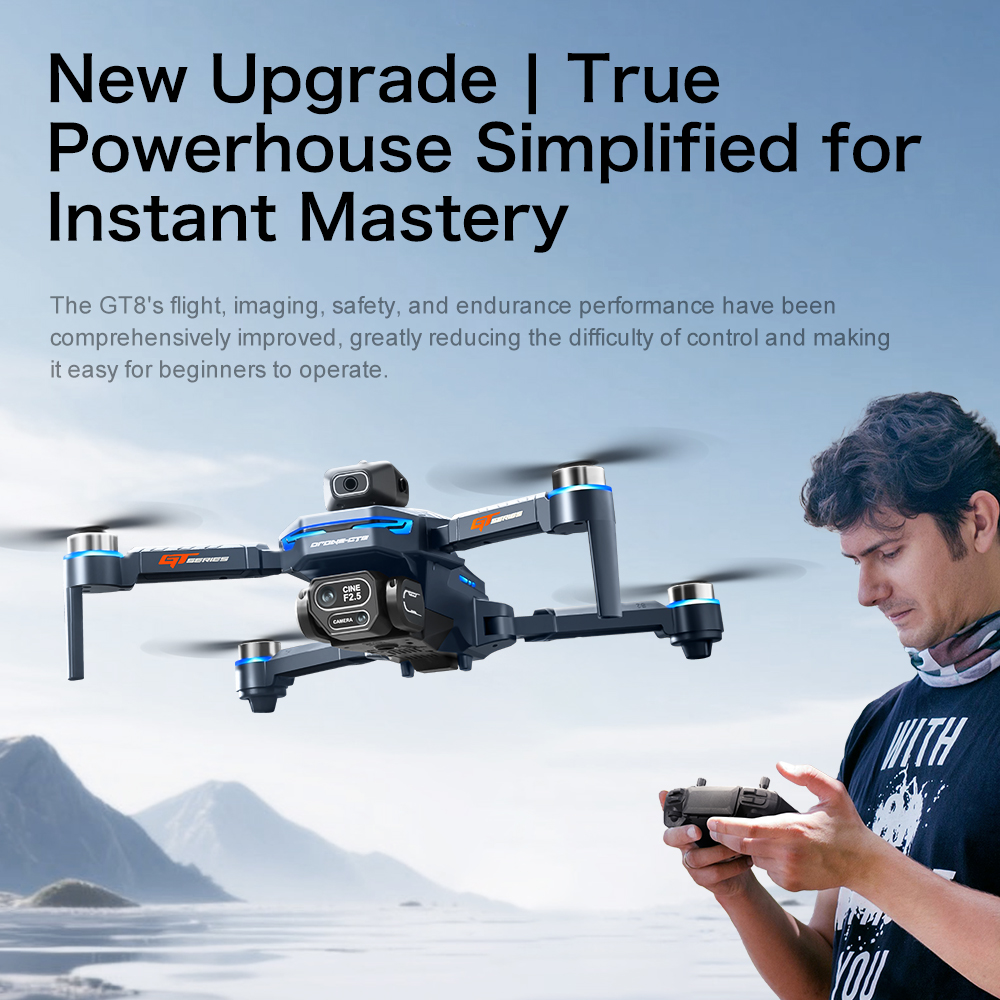 Drone Originale GT8 8K Profess - Drone Gt8 Rc recensione e prezzo