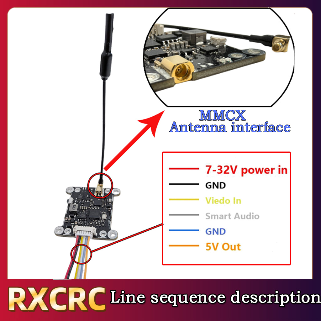 Modulo RXCRC 5.8G 48CH 1.6W VT - Drone Rc Receiver And Transmitter recensione e prezzo