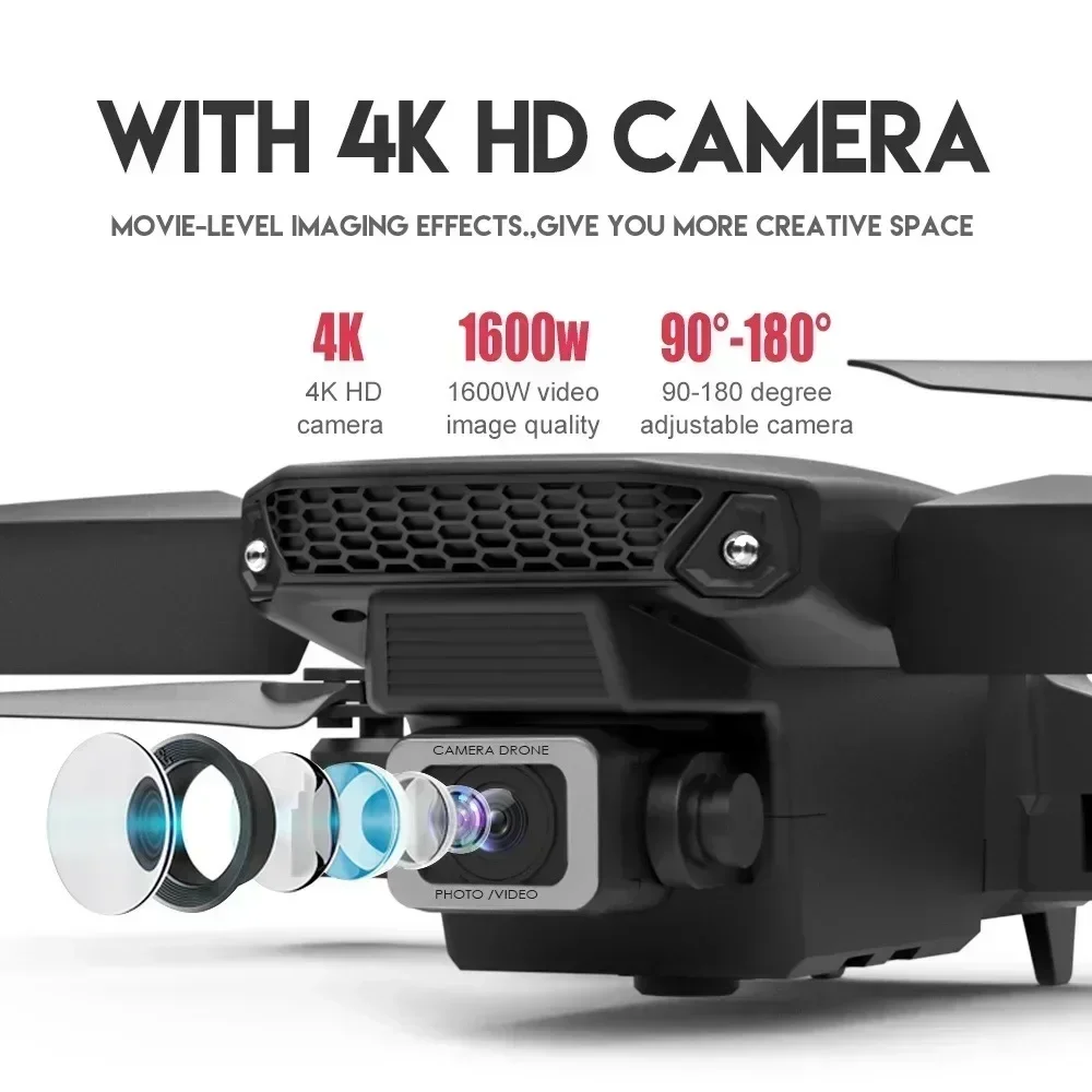 E88 Pro WIFI FPV Drone grandan - Drone E88 Rc Quadcopter recensione e prezzo