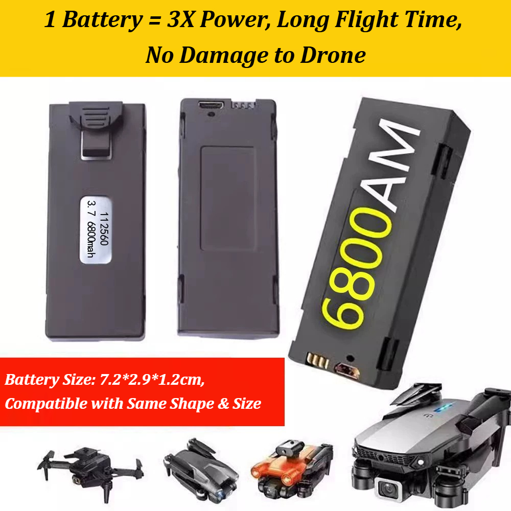 Accessorio batteria di ricambi - Drone E88 Rc Quadcopter recensione e prezzo