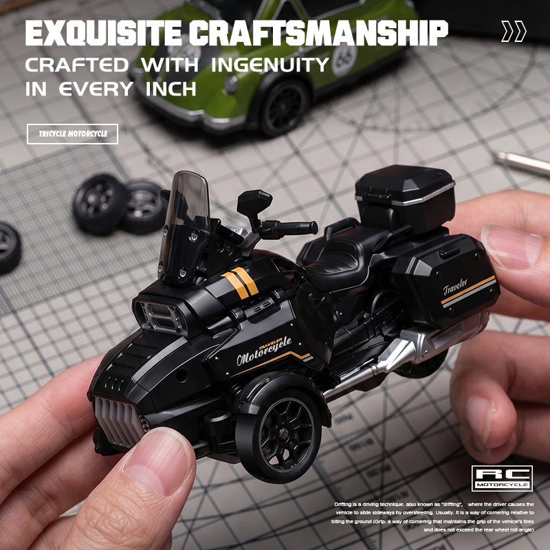 Motocicletta RC a Tre Ruote 1: - Drone Or Rc Car recensione e prezzo