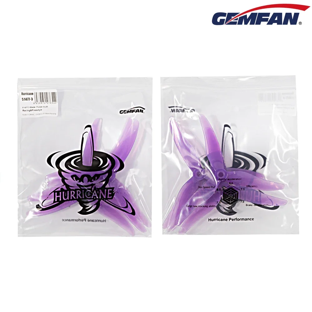 10 paia (10CW + 10CCW) Gemfan  - Drone Rcs recensione e prezzo