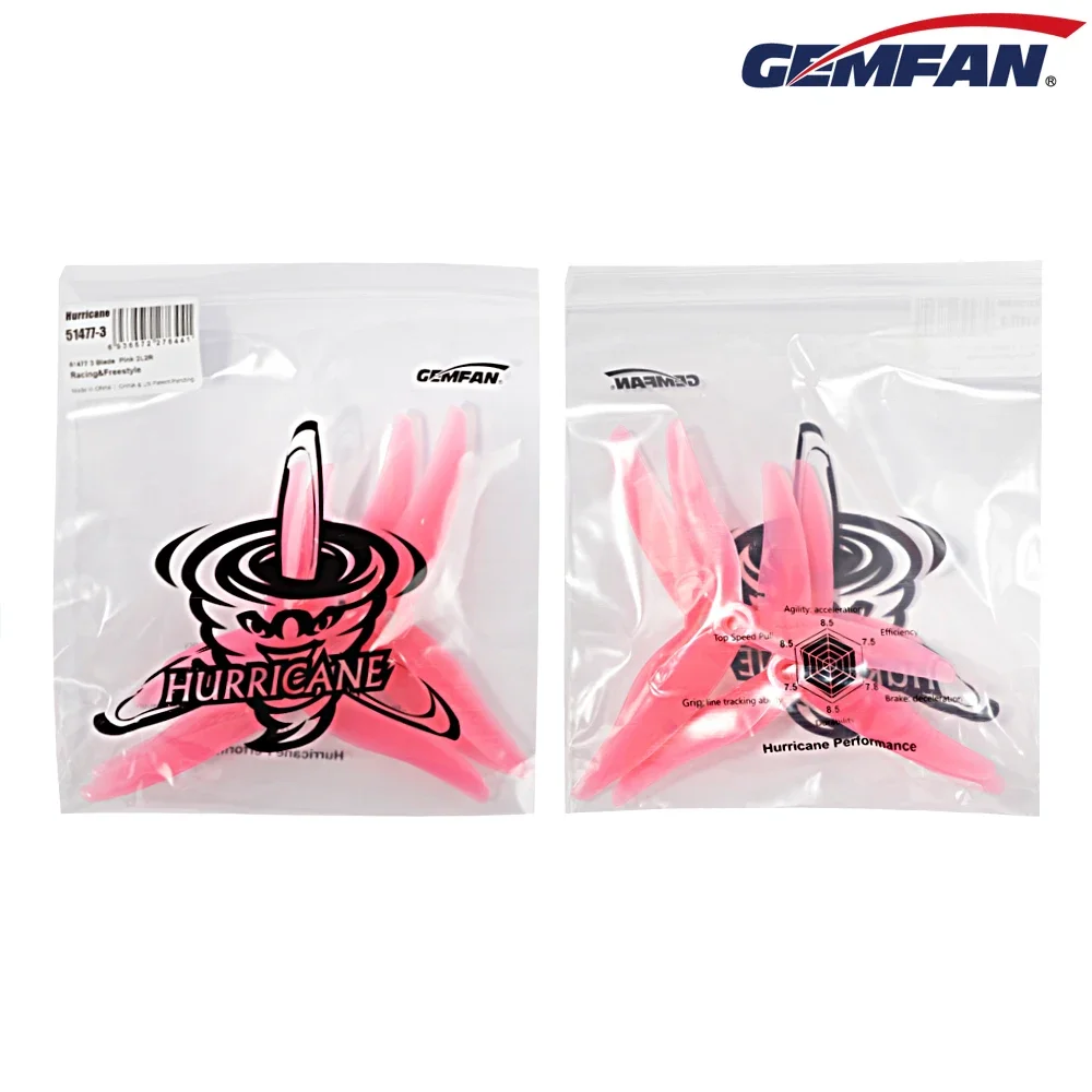 10 paia (10CW + 10CCW) Gemfan  - Drone Rcs recensione e prezzo