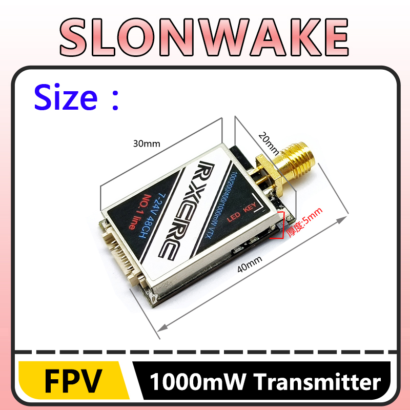 SLONWAKE Trasmettitore Video R - Drone Rc Receiver And Transmitter recensione e prezzo