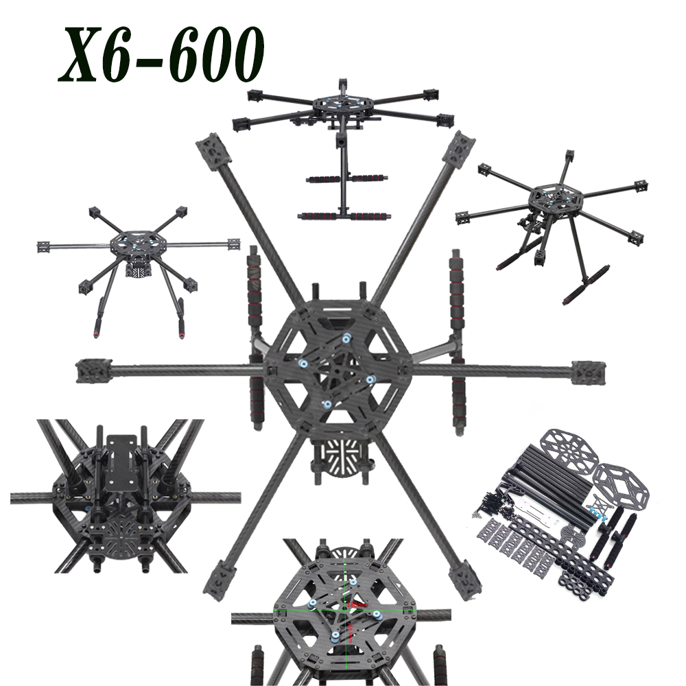 X6-X600 telaio Hexacopter FPV  - Heavy Lift Drone Frame recensione e prezzo