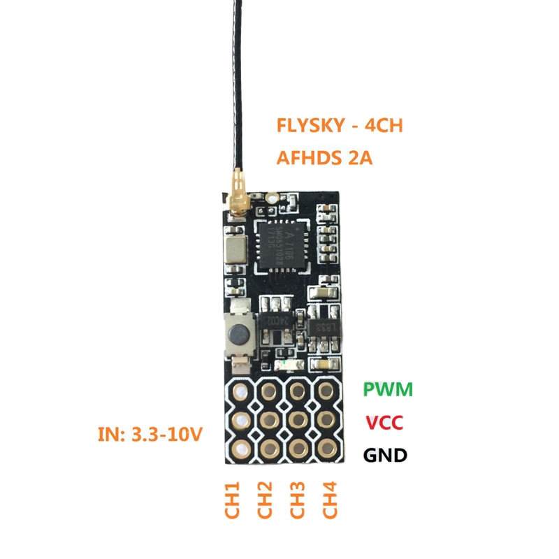 Ricevitore Flysky FS2A Mini 4C - Receiver Rc Drone recensione e prezzo