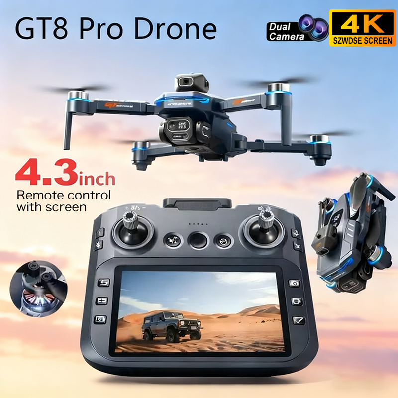 Nuovo Drone 4K HD GT8 Fotocame - Drone Gt8 Rc recensione e prezzo
