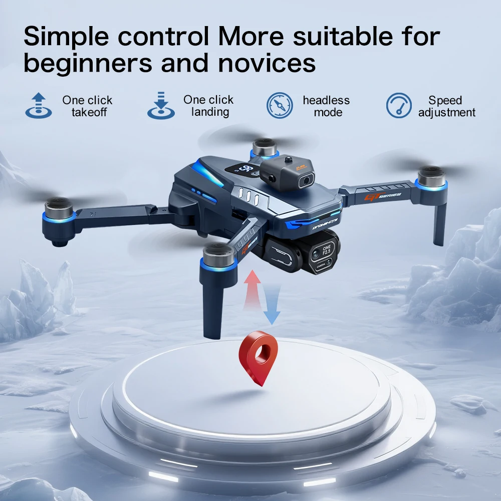 Drone Originale GT8 con GPS e  - Drone Gt8 Rc recensione e prezzo