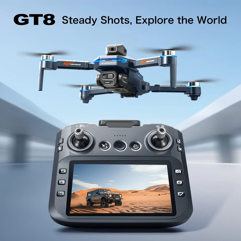 Nuovo Drone GT8 2026 con Doppi - Drone Gt8 Rc recensione e prezzo