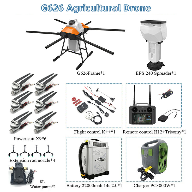 Telaio per irrorazione agricol - Heavy Lift Drone Frame recensione e prezzo