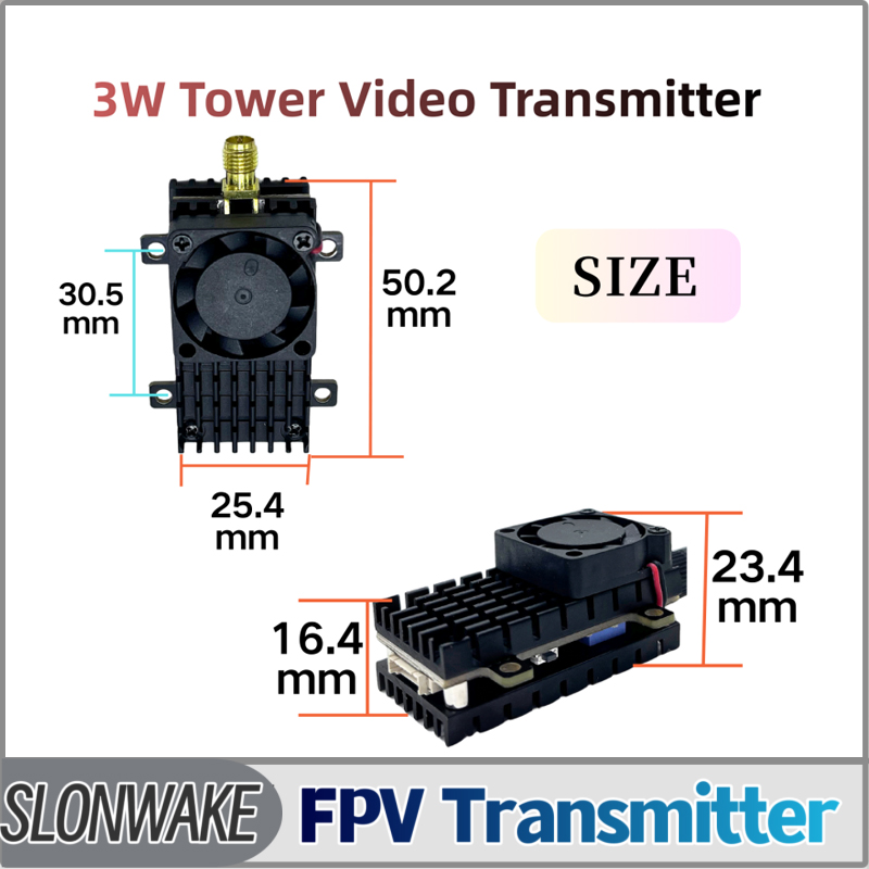 SLONWAKE 5.8G 3000mW Simulazio - Drone Rc Receiver And Transmitter recensione e prezzo