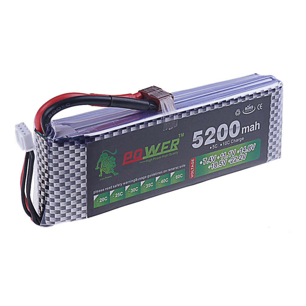 3S Lipo Batteria 11.1V 5200mah - Drone Rcs recensione e prezzo