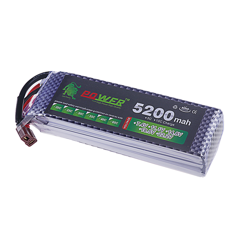3S Lipo Batteria 11.1V 5200mah - Drone Rcs recensione e prezzo