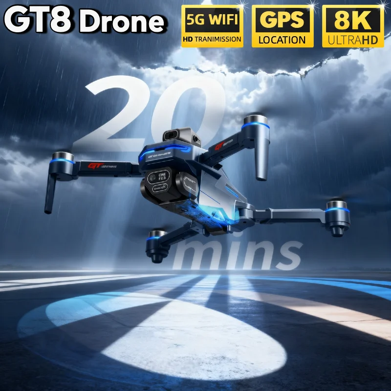 Drone RC Pieghevole LSRC GT8 c - Drone Gt8 Rc recensione e prezzo