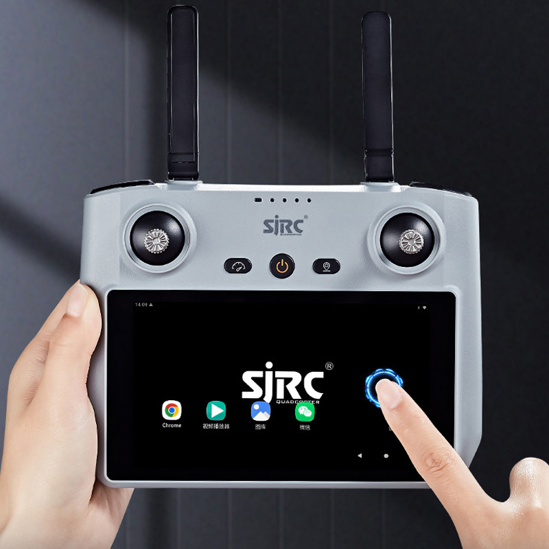 Telecomando touch screen da 5, - Drone Sjrc recensione e prezzo