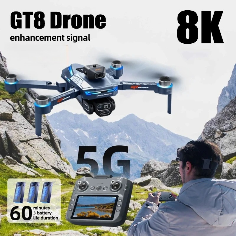 Drone Originale GT8 8K Profess - Drone Gt8 Rc recensione e prezzo