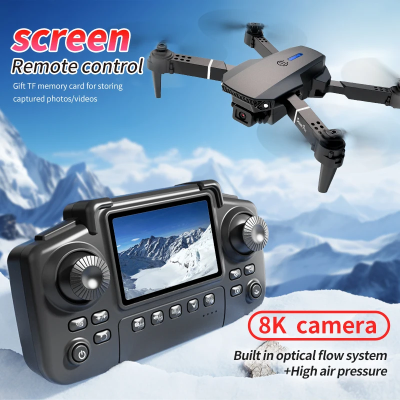 Drone E88 PRO con schermo, fot - Drone E88 Rc Quadcopter recensione e prezzo